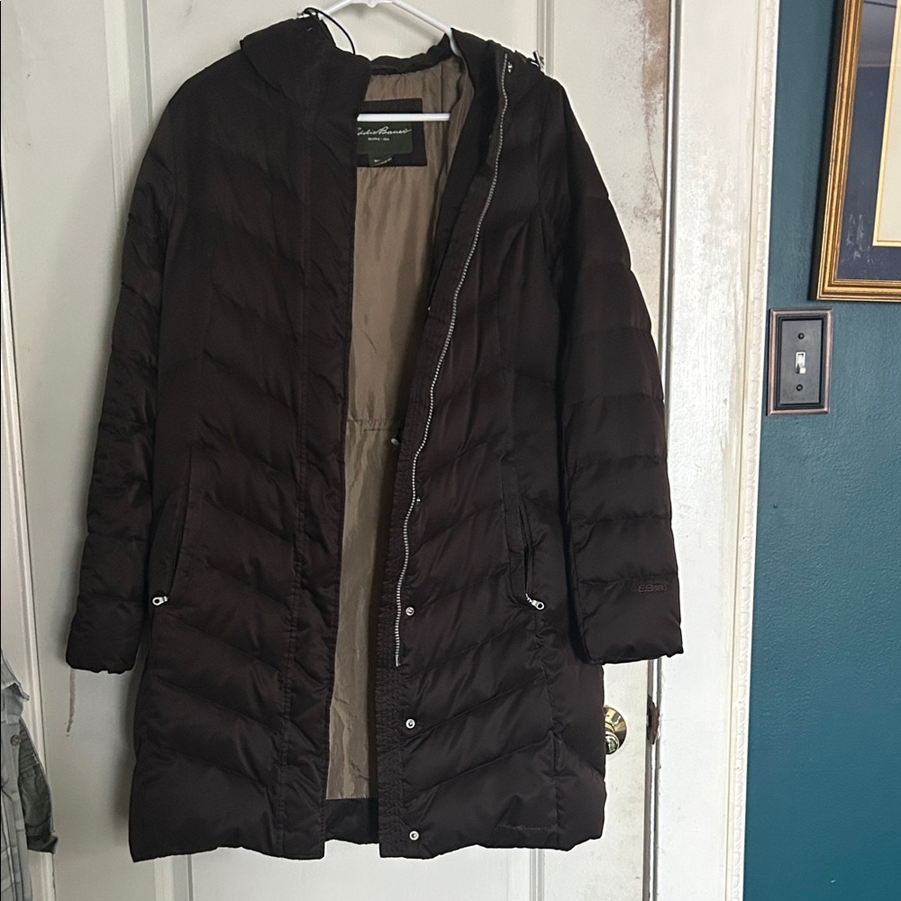Women's Espresso Eddie Bauer Down Parka